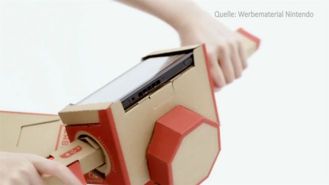 go to High-Tech-Pappe: Manueller Spielspaß mit Nintendo Labo