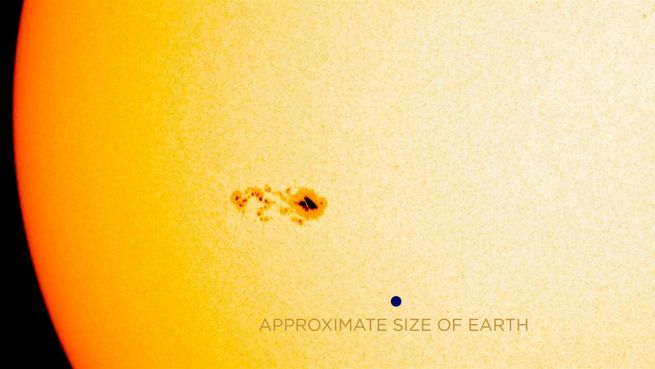 go to Sonnenaktivität: NASA entdeckt wieder Flecken