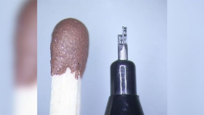 go to Winzig, aber grandios: Skulpturen aus Bleistiftspitzen